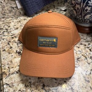 Carhartt Brown Canvas Baseball Hat